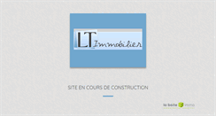 Desktop Screenshot of lt-immobilier.com